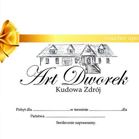 Pokoje Goscinne Art- Dworek Kudowa-Zdrój Exteriör bild